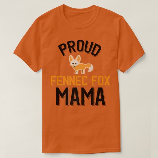 Proud Fennec für Mama Premium T-Shirt (Design vorne)