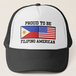 Proud Filipino American Truckerkappe