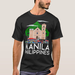 Proud Filipino Filipina Sommerurlaub Manila Phi T-Shirt