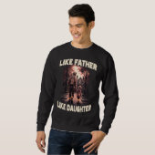 Proud Firefighter Like Father Daughter American Fi Sweatshirt (Vorne ganz)