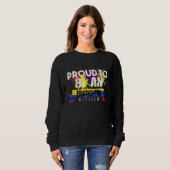 Proud firefighter Profession career worker working Sweatshirt (Vorne ganz)
