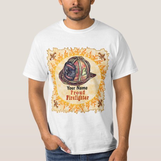 Proud Firefighter-T - Shirt (Vorderseite)