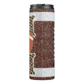 Proud Football-Mama Thermosbecher (Rückseite)