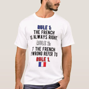 Proud French Roots France Flag Französisches Erbe T-Shirt