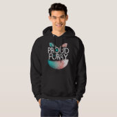 Proud Furry Fandom Cosplay Animal Lover Furries Fu Hoodie (Vorne ganz)