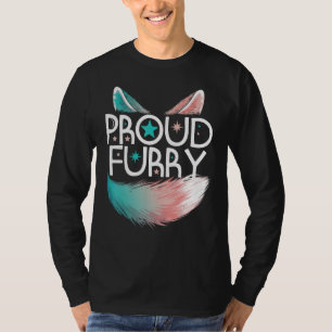 Proud Furry Fandom Cosplay Animal Lover Furries Fu T-Shirt