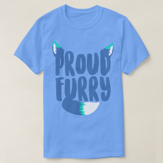 Proud Furry T-Shirt (Design vorne)