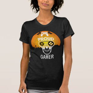 PROUD GAMER - HALLOWEEN SPIELE-NERD T-Shirt