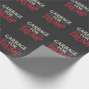 Proud Garbage Puerto Rico Latinos für Trump Geschenkpapier