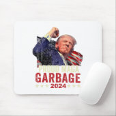 Proud Garbage Trump Unterstützer 4 Mousepad (Mit Mouse)