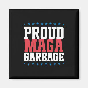 Proud Garbage Trump Unterstützer 7 Magnet