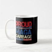Proud Garbage Trump Unterstützer Kaffeetasse (Links)
