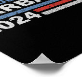 Proud Garbage Trump Unterstützer Poster (Ecke)