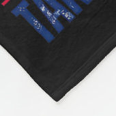 Proud Garbage Trump Unterstützer Trump Garbage Tru Fleecedecke (Ecke)