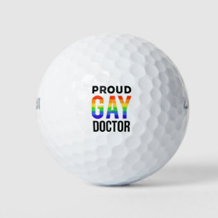 Proud Gay Doctor LGBTQ Medical School Abschluss Golfball