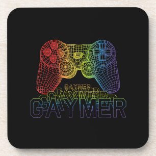 Proud Gaymer, Gay Pride Gaming Getränkeuntersetzer
