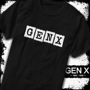 Proud Gen X Gen Xer Generation X Gen X X T-Shirt
