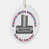 Proud Gewerkschaft Pipefitter USA Keramikornament (Rechts)