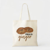 Proud Ginger Gingernap Snap Biscuit Cookies Tragetasche (Vorne)