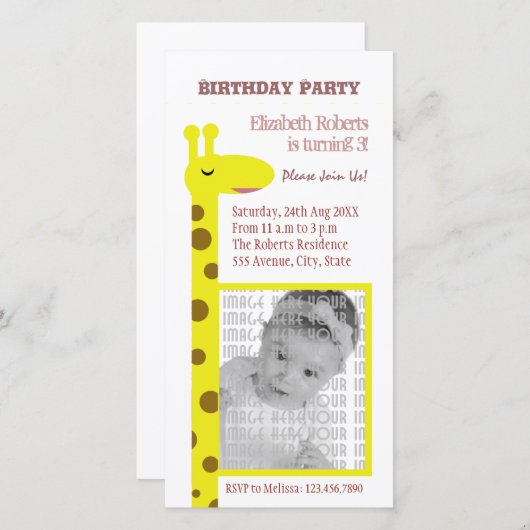 Proud Giraffe (Vorne/Hinten)