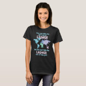 Proud Girl From Ladner  Relocation From Ladner T-Shirt (Vorne ganz)