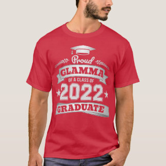 Proud Glamma der Klasse 2022 Graduate Graduatio T-Shirt