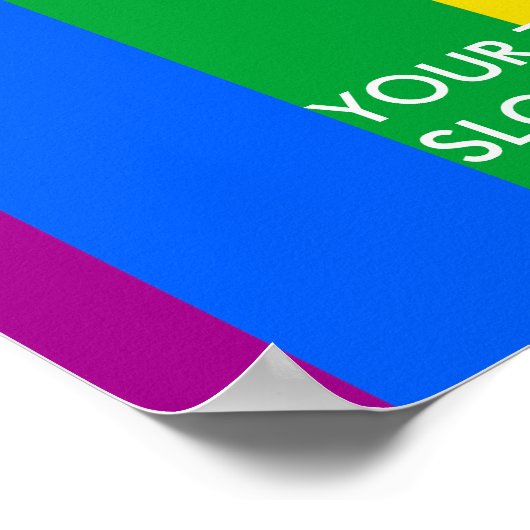 Proud GLBTQI Poster (Ecke)