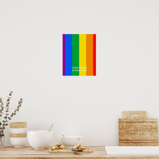 Proud GLBTQI Poster (Küche)
