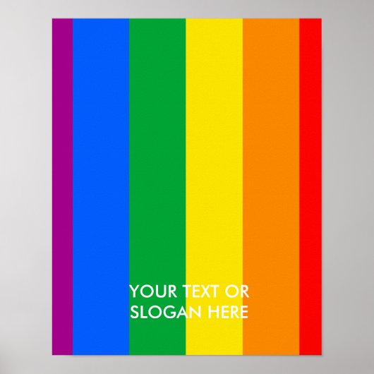 Proud GLBTQI Poster (Vorne)