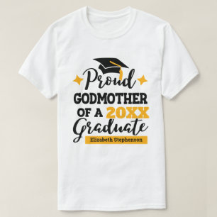 Proud Godmutter der Graduiertenfamilie passend T-Shirt