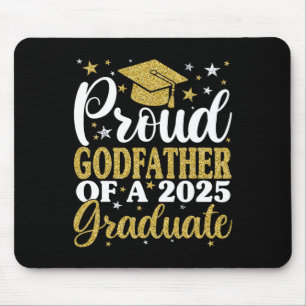Proud Godvater eines Abschlusses mit Abschluss 202 Mousepad