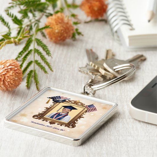 "Proud Grad Moment" Schlüsselanhänger (Seite)