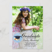 Proud Graduate Foto Einladung (Vorne/Hinten)