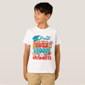 Proud GRADUATE of a Class of 2023 Retro Groovy Fun T-Shirt (Vorne ganz)