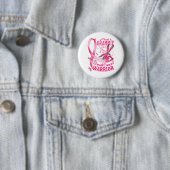 Proud Grammie eines Brustkrebs-Kriegers Bewusstsei Button (Beispiel)