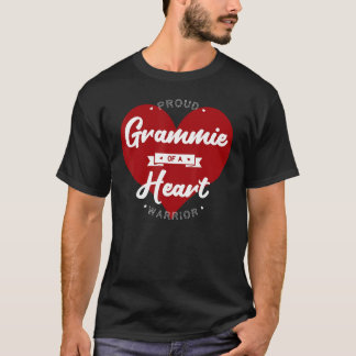 Proud Grammie eines Herzkriegers CHD Operation Tra T-Shirt
