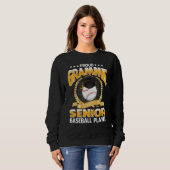 Proud Grammie Senior Class Of 2024 Baseball Player Sweatshirt (Vorne ganz)