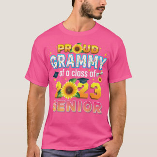 Proud Grammy eines Senior Graduate Sunfl der Klass T-Shirt