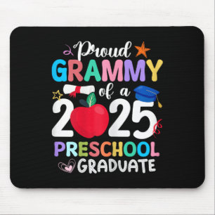 Proud Grammy of 2025 Vorschool Abschluss Graduate Mousepad