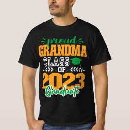 Proud GRANDMA der Klasse 2023 MODERNES SCRIPT GRAD T-Shirt