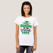 Proud GRANDMA einer Klasse von 2023 Graduate Fun T-Shirt (Vorne ganz)