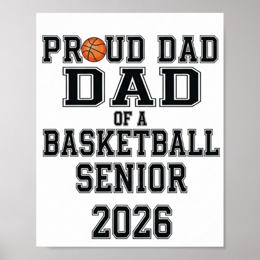 Proud Grandma of a 2026 Football Senior Class Poster (Vorne)