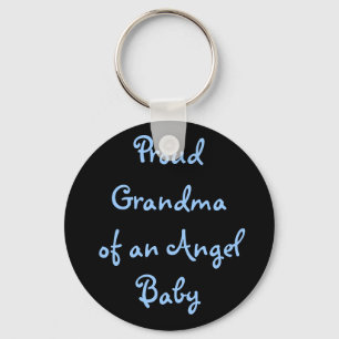 Proud Grandmaof an Angel Baby Schlüsselanhänger