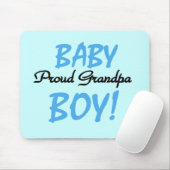 Proud Grandpa Baby Boy Tshirts und Geschenke Mousepad (Mit Mouse)