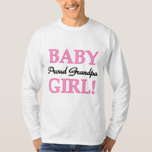 Proud Grandpa Baby Girl T - Shirt und Geschenke