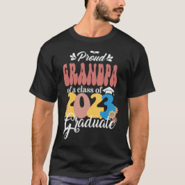 Proud GRANDPA einer Klasse von 2023 Graduate Retro T-Shirt