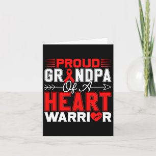 Proud Grandpa eines Herzkriegs Awa Karte