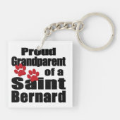 Proud Grandparent Keychaing Schlüsselanhänger (Rückseite)