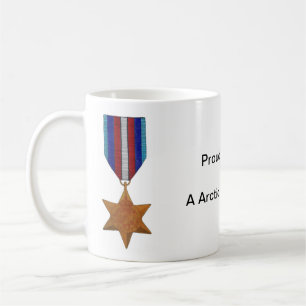 Proud Grandson einer arktischen Star Veteran-Tasse Kaffeetasse