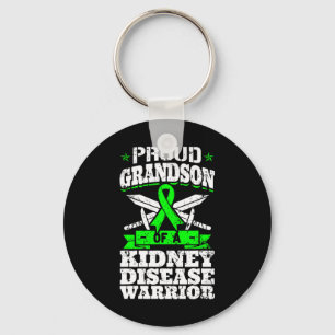 Proud Grandson of a Kidney Disease Warrior Ckd Awa Schlüsselanhänger
